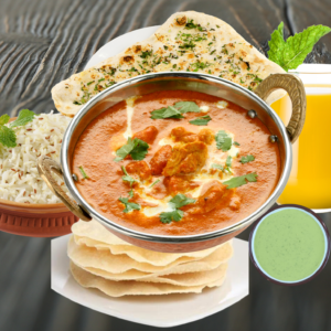 Butter Chicken Menu