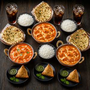 3 Person Menu